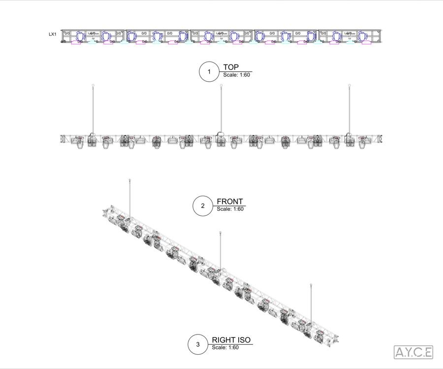 LX1 truss detail drawing