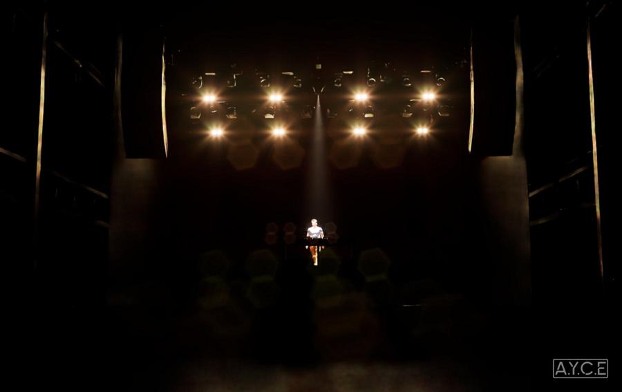 Previz render of the Nurko stage, look 5